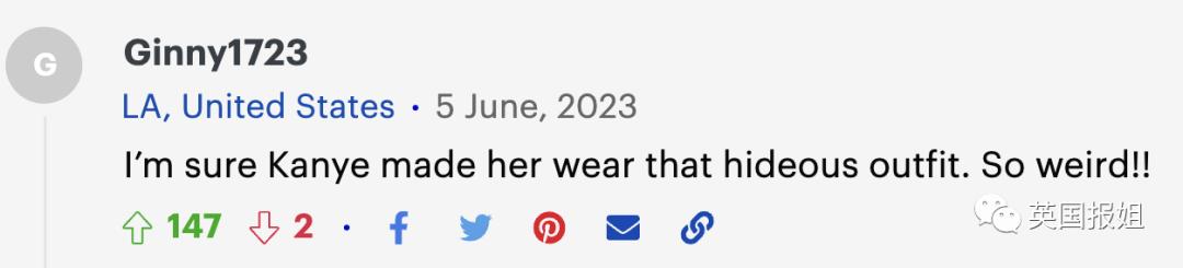 侃爷妻子bianca怪异穿搭,侃爷妻子黑色蚕蛹装