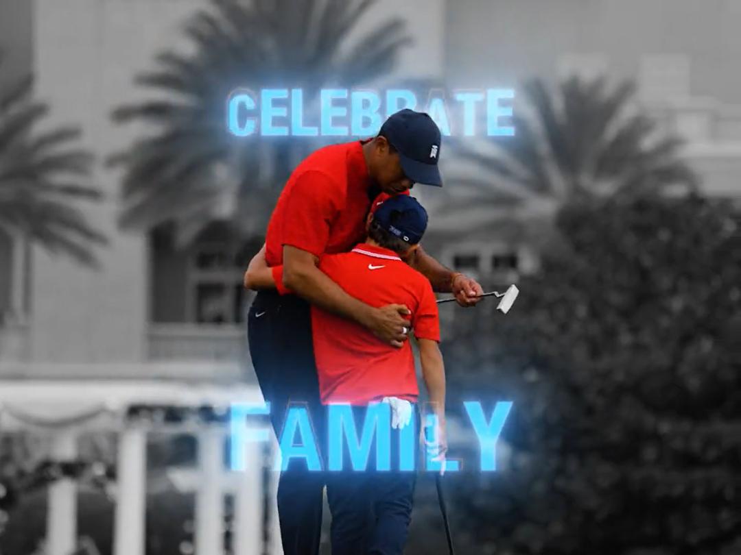 高球合家欢,两只老虎剑指冠军!达利父子争卫冕,斯皮思父子首秀!