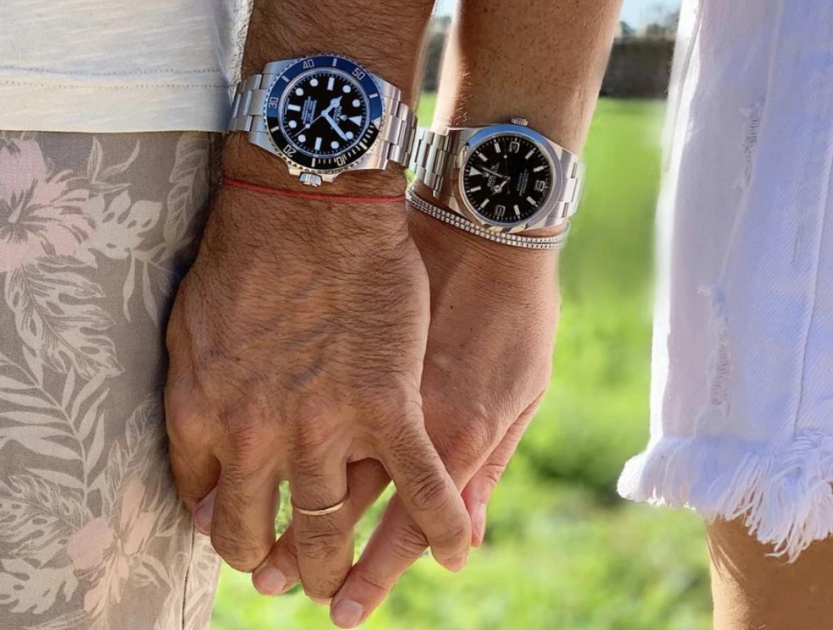 男表女戴推荐万国,男表女戴爱彼