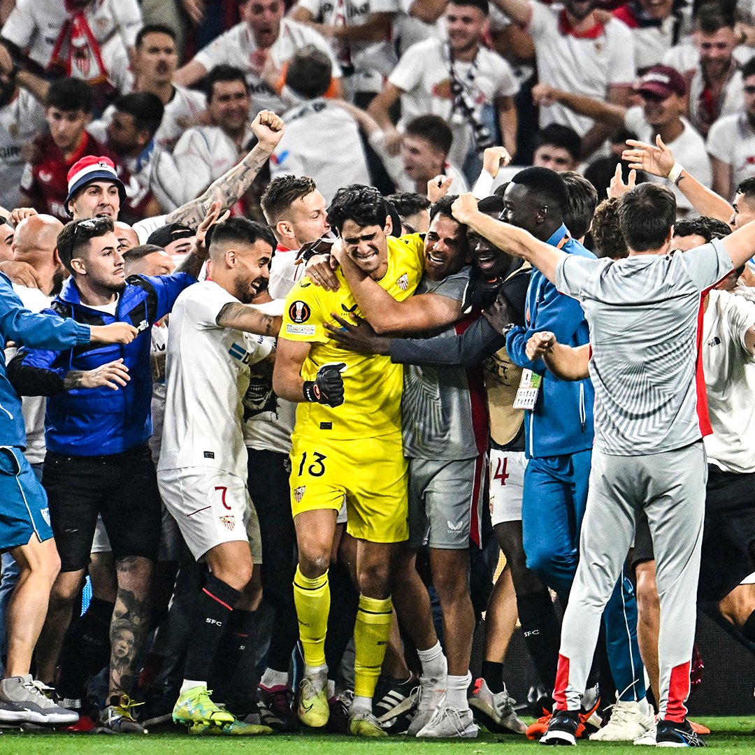 欧联杯塞维利亚5-2罗马赛后采访,塞维利亚欧联杯之王集锦