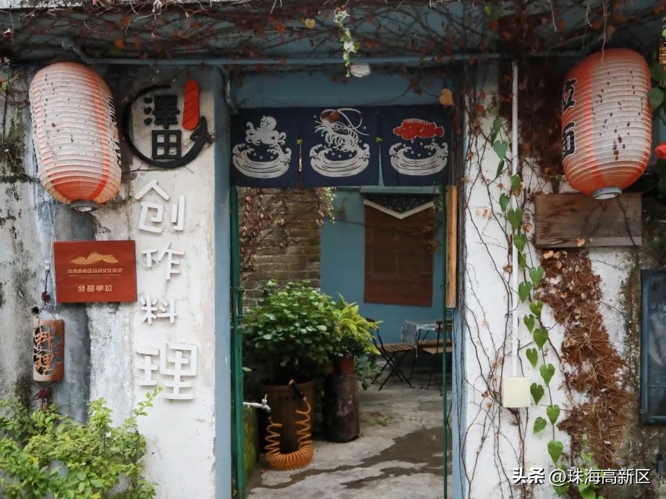 古色古香的明清风格的美食古街,古街古巷古村落风景到此一游