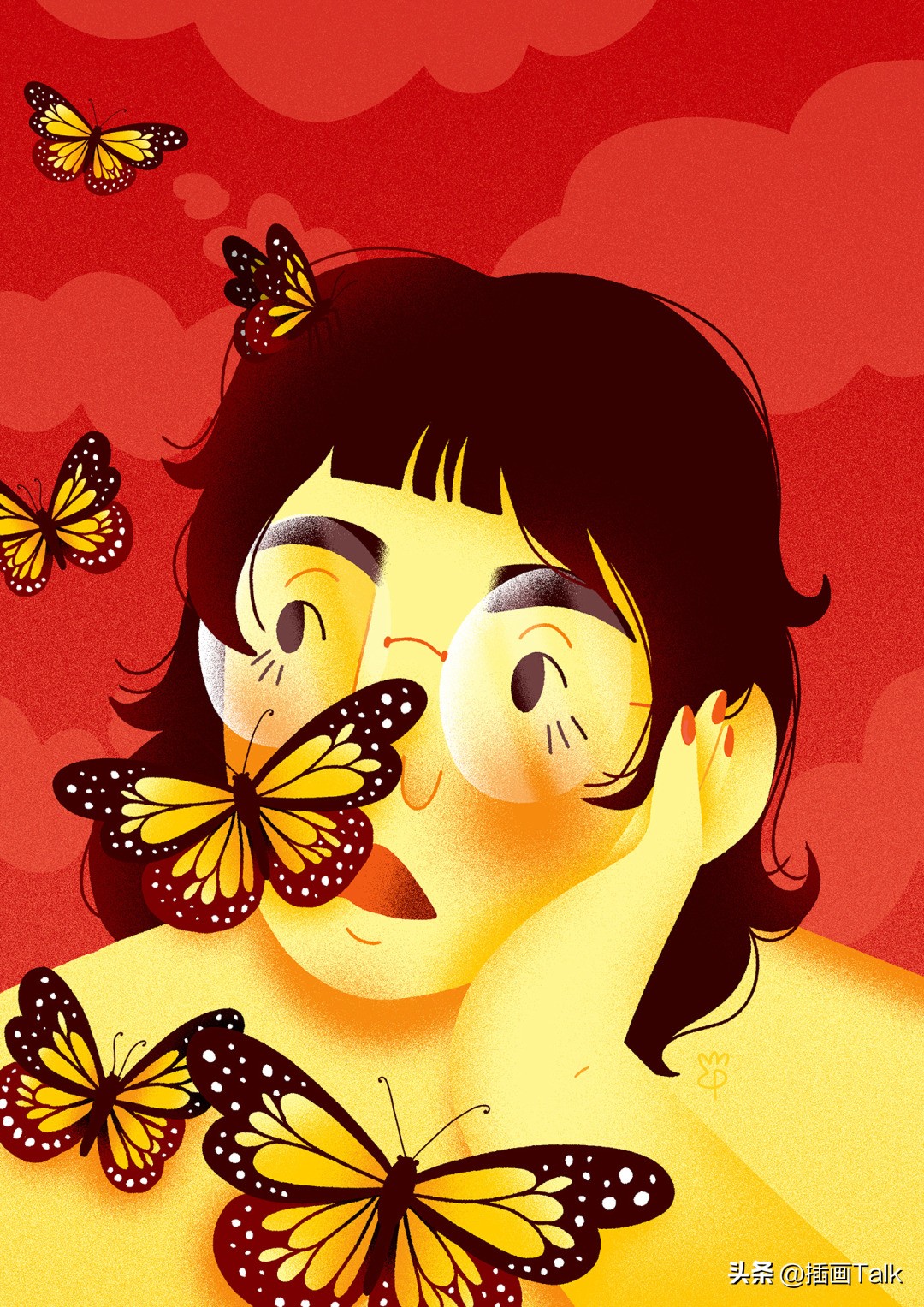 巴西插画大师手绘稿,巴西插画师gabriel图