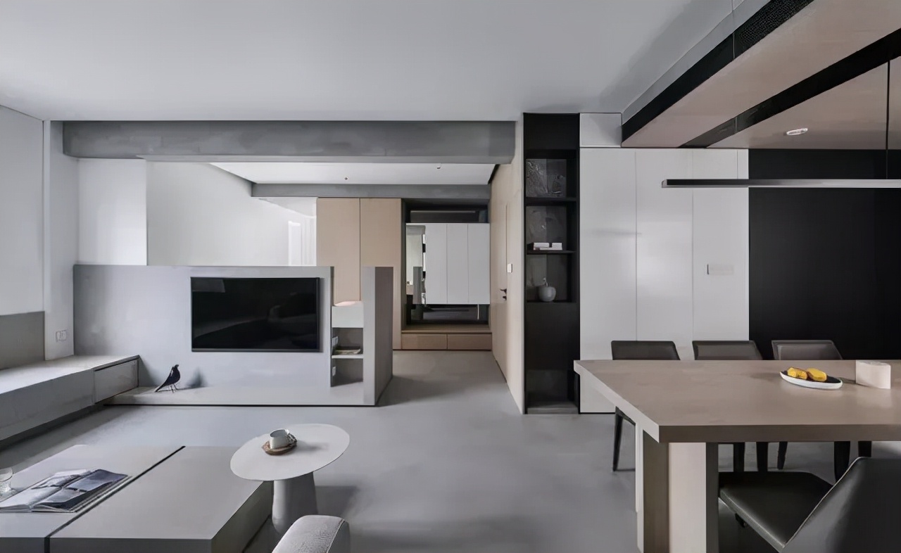 电视墙砸个门,客厅背景墙全砸