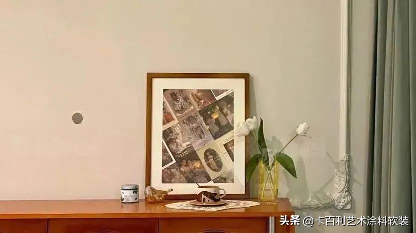 蛋壳光艺术漆好不好,卡百利蛋壳漆效果图