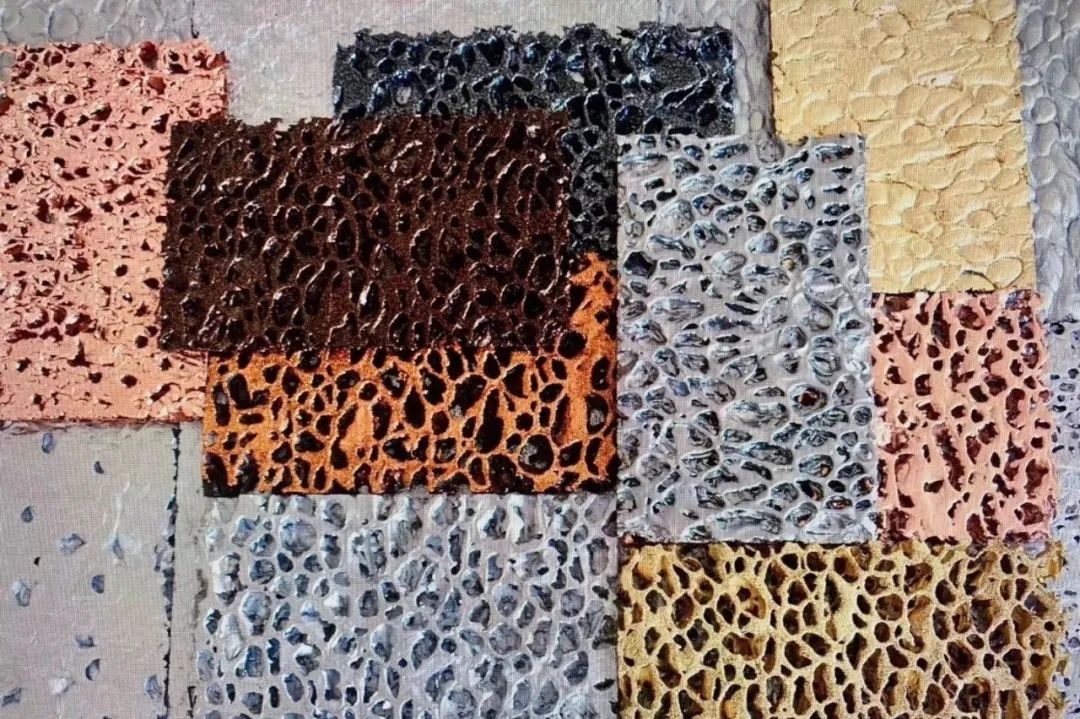 泡沫铝夜间效果图片,泡沫铝透光效果图