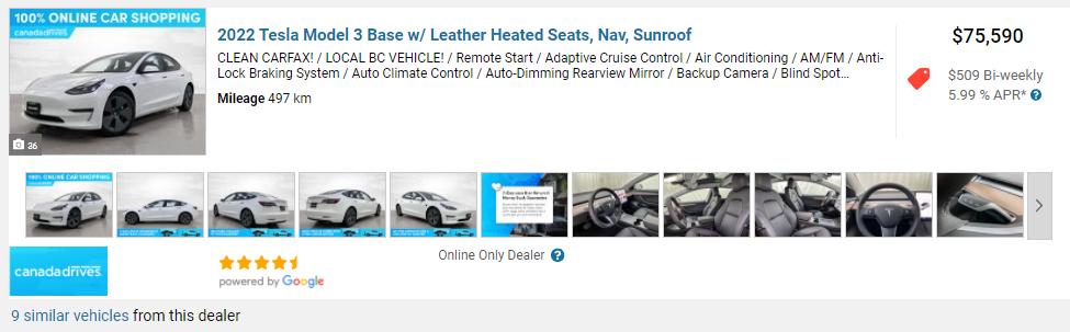 加拿大为什么二手车那么贵,加拿大买一台二手车多少钱