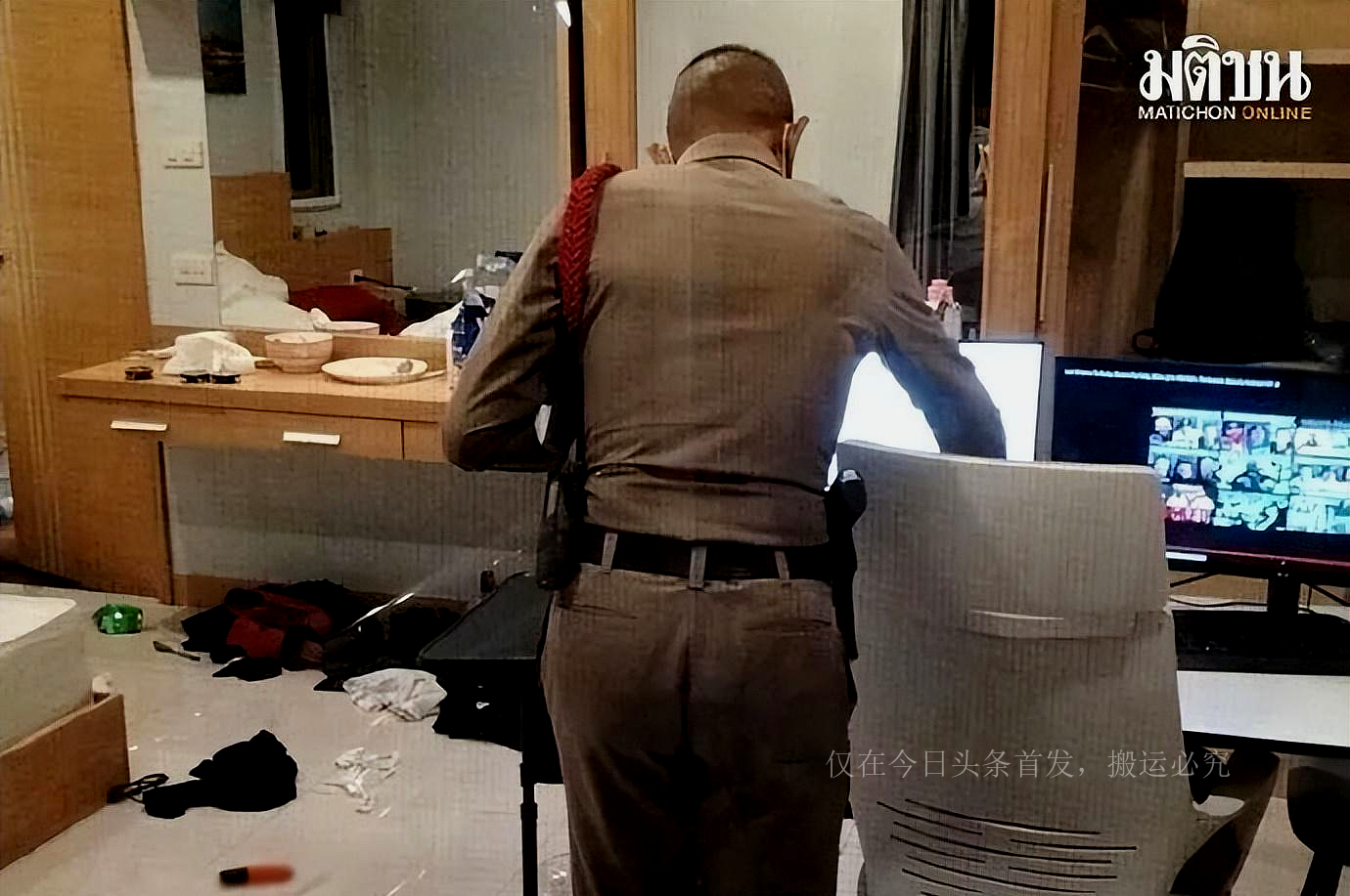 美国网红在芭提雅豪宅内身亡被发现时衣不蔽体，满屋血迹。