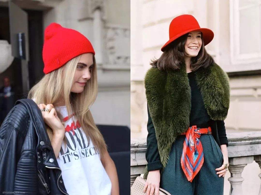 红色衣服怎么穿不显俗,红色怎么穿不土气