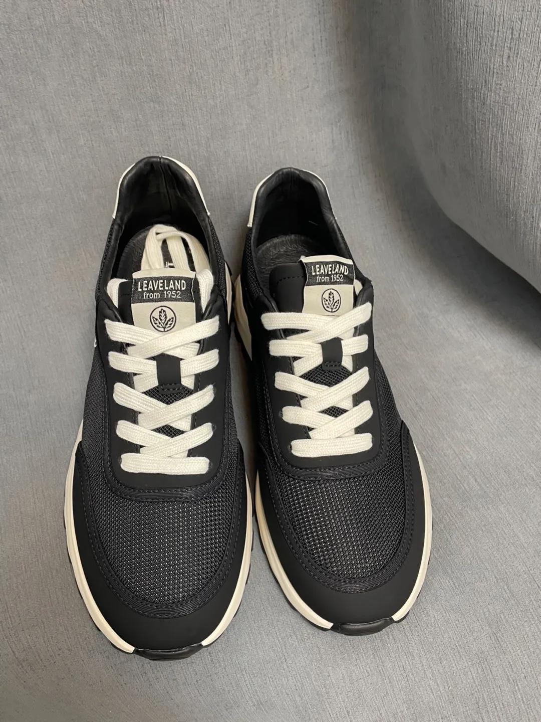 leaveland枫叶厚底增高休闲鞋,leaveland枫叶新款男士真皮工装鞋