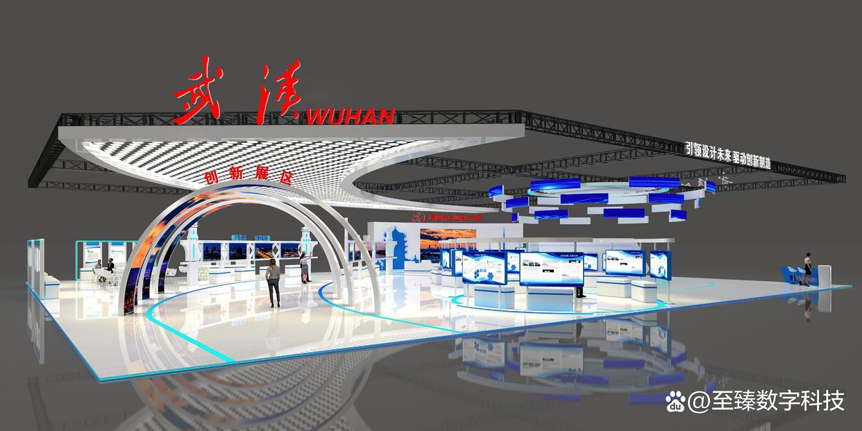 展台设计方案创意设计,展台设计展台