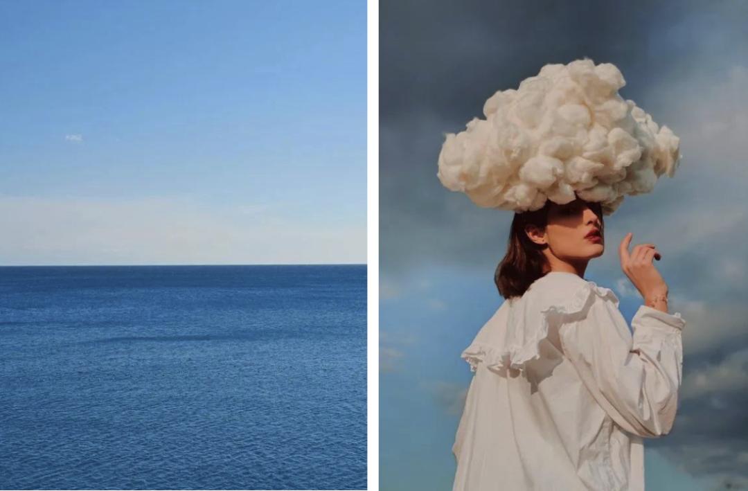 蓝银色一种低调的高级感,纯白色高级感满满