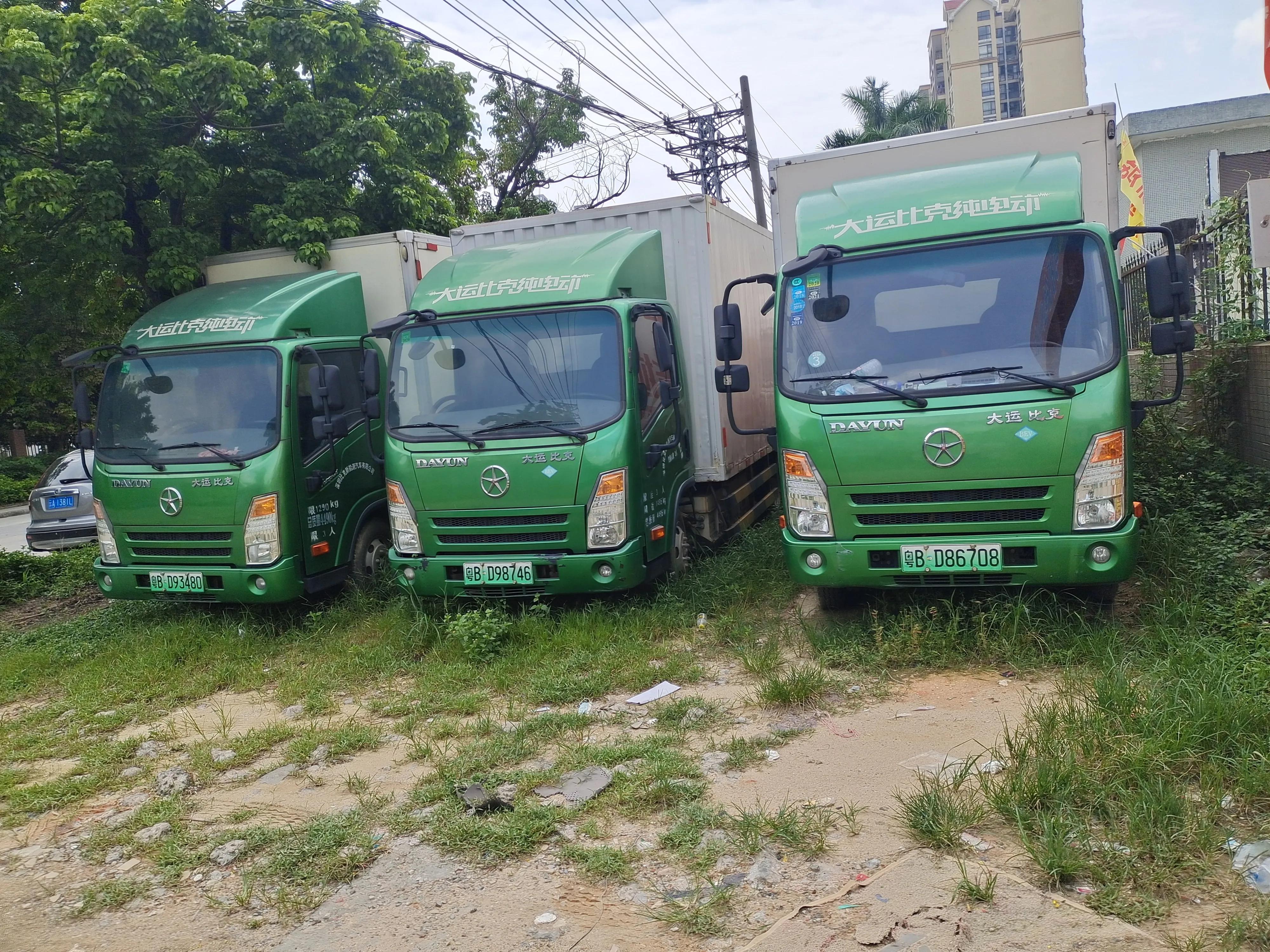 广州电动货车租赁,广州4米2厢式货车租赁