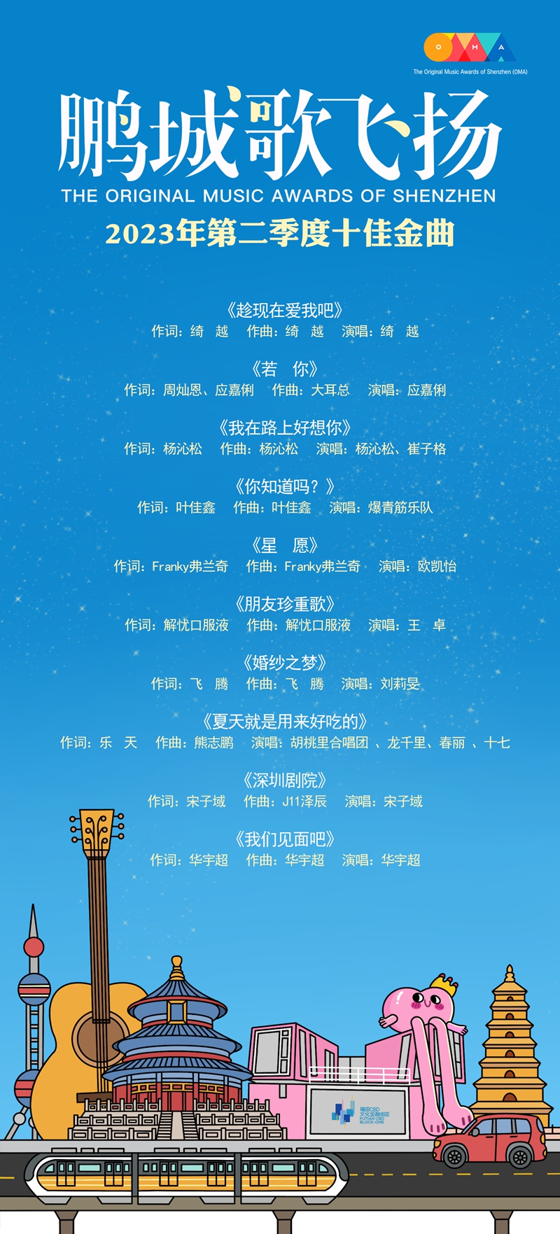 吾城吾歌伴唱,吾城吾歌深圳节目单