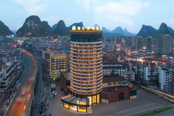 锦江都城酒店桂林山水双床房,桂林锦江都城万象店