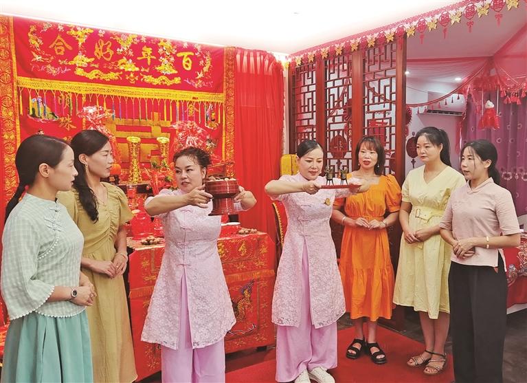 喜娘习俗入非遗男婚女嫁“喜洋洋”