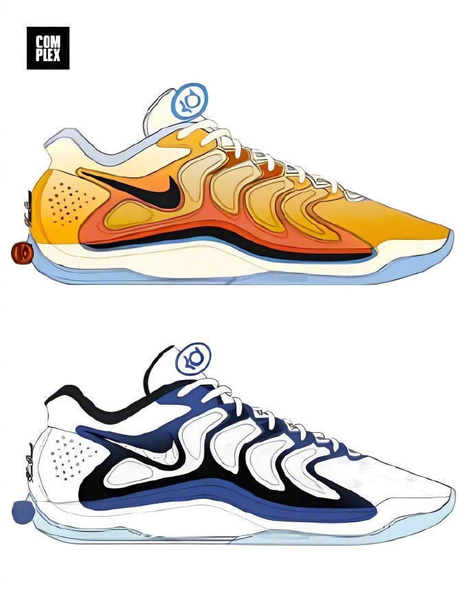 杜兰特制作的鞋子,杜兰特最新签名球鞋官图曝光