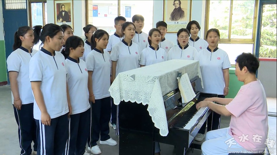 天水市长城中学小学部六一大合唱,天水市长城中学大合唱