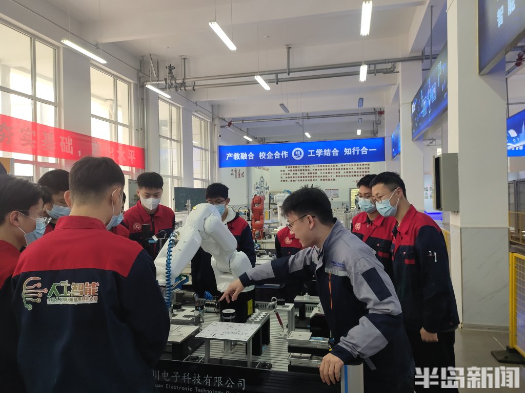 提前两年半，就有心仪岗！青岛“金蓝领”，就业很吃香，还有共建“订单班”