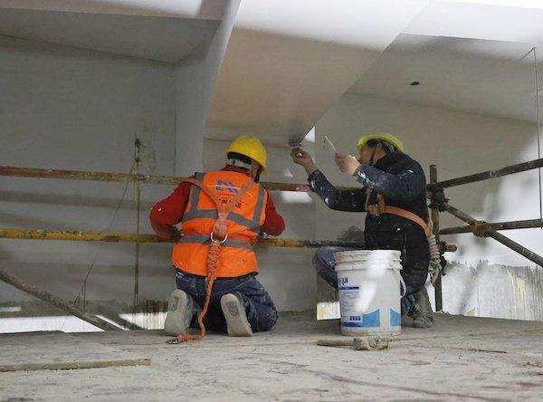 90后工地“空姐”百米高空作业年轻工匠助力昆山民生工程加速跑