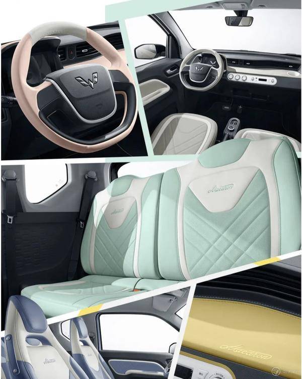 3.88万的宏光miniev几种颜色,五菱宏光miniev牛年新造型