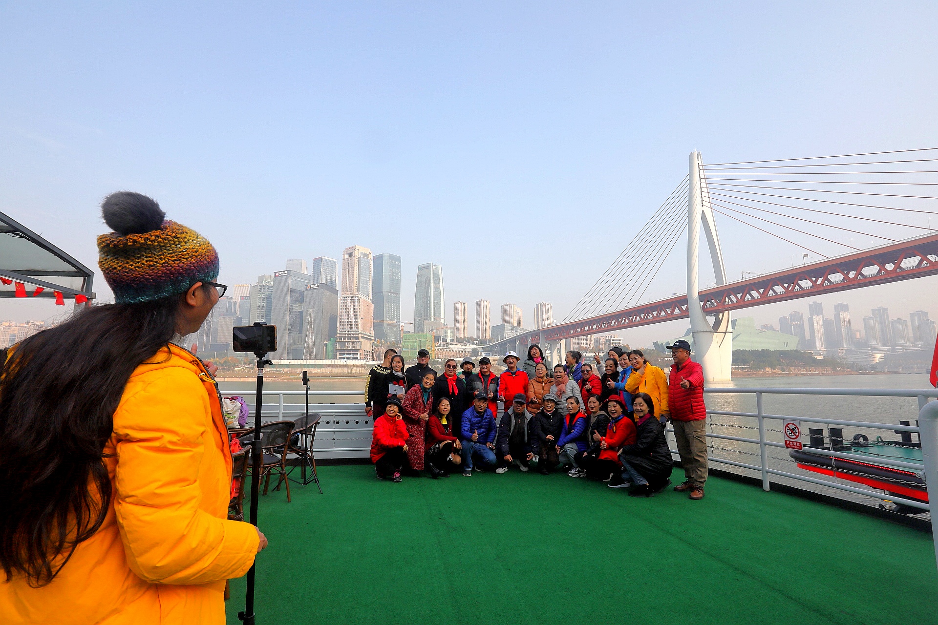 26日洪崖洞码头开港运营可坐两江游轮船和轮渡