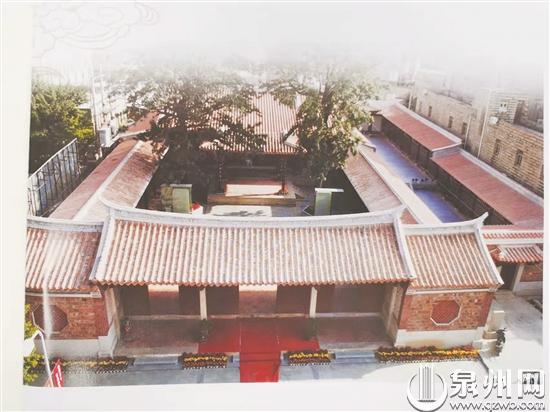 安海石井书院老照片,安海书院