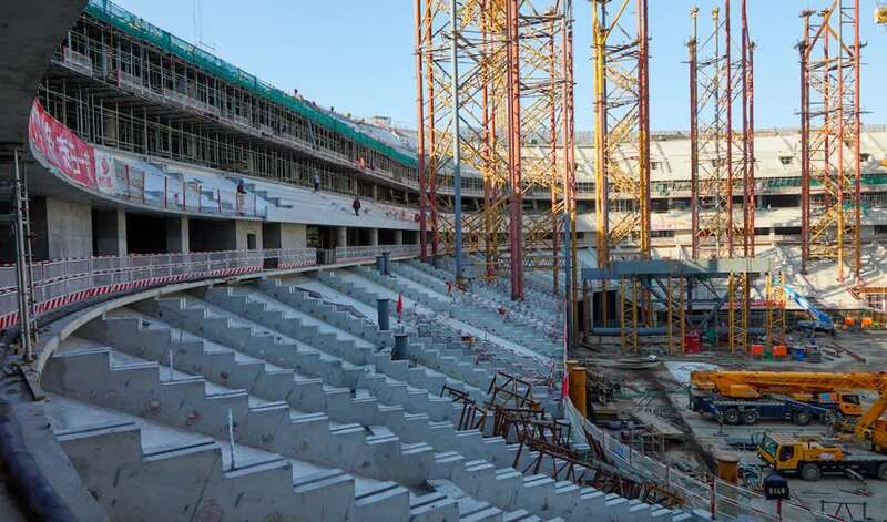 混凝土主体封顶,主体结构封顶施工报道