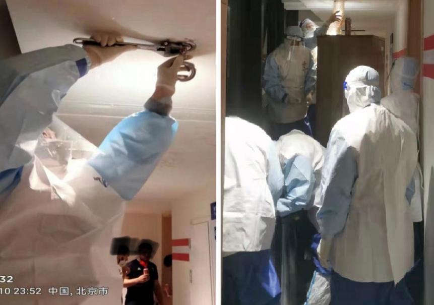 滑雪板爆裂场面,滑雪雪板断裂