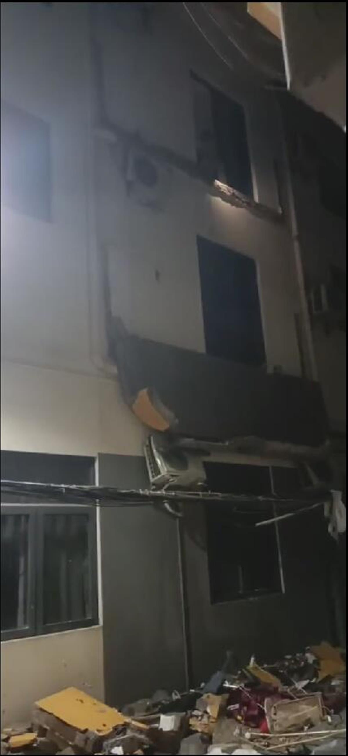 自建房阳台垮塌,农村自建房阳台坍塌事件