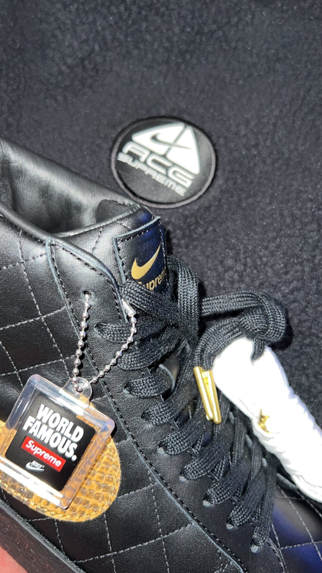 nike和suprem联名鞋,12月16日nike联名鞋