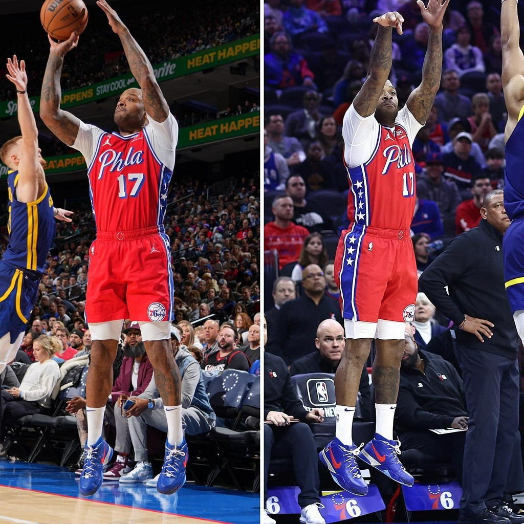 塔克最新上脚比赛球鞋,塔克上脚kobe3