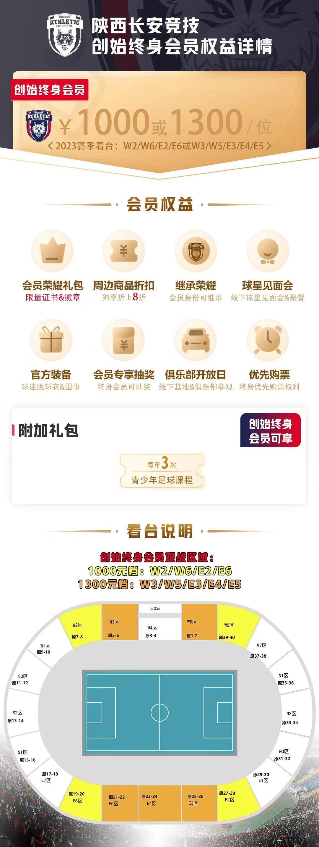 陕西长安竞技2023套票多少钱,长安竞技会员多少钱