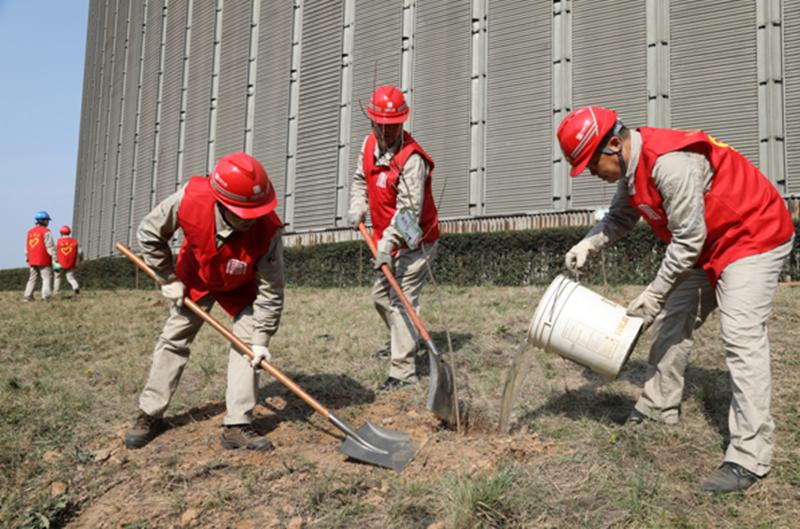 大唐宝二发电公司：“大唐红”引领“生态绿”