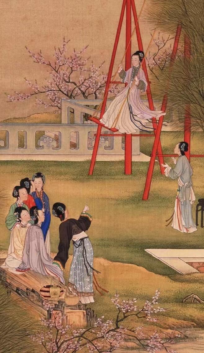 古代人春游二三事,古人春游的场景