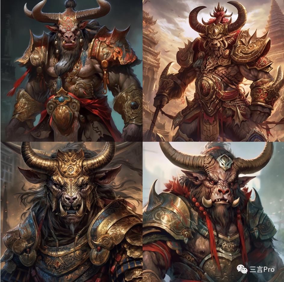 效果惊人！我们用Midjourney生成了四大名著里的23个经典人物画像