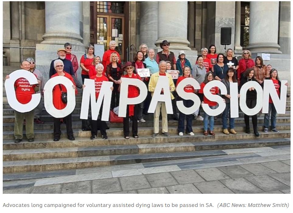 南澳VAD法律生效7周32名绝症患者申请安乐死