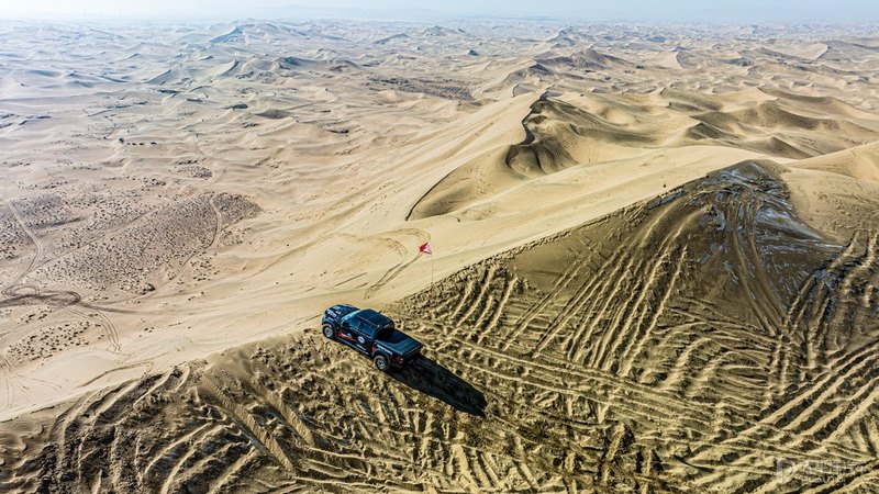 乌兰布和沙漠猛禽翻车后续,福特f-150猛禽图解