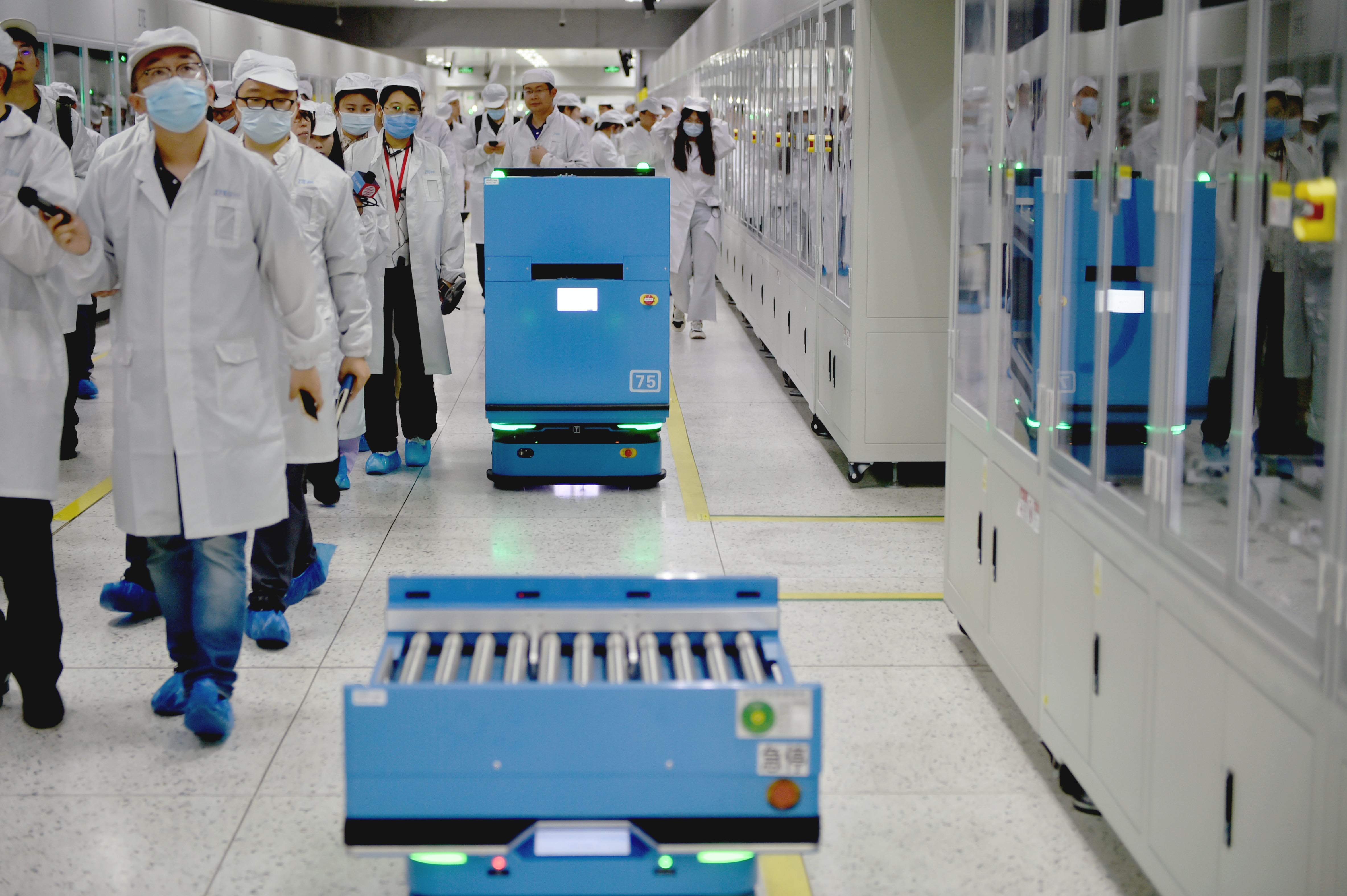 南京中兴智能通信基地是工厂吗,高质量发展调研行