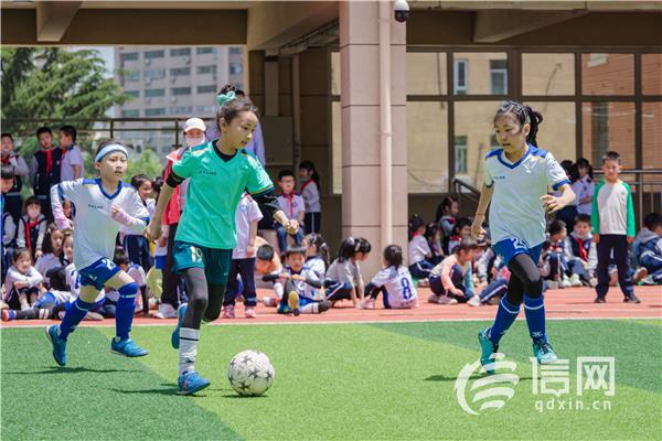 绿茵逐梦想，拼搏向未来青岛镇江路小学足球节掀高潮