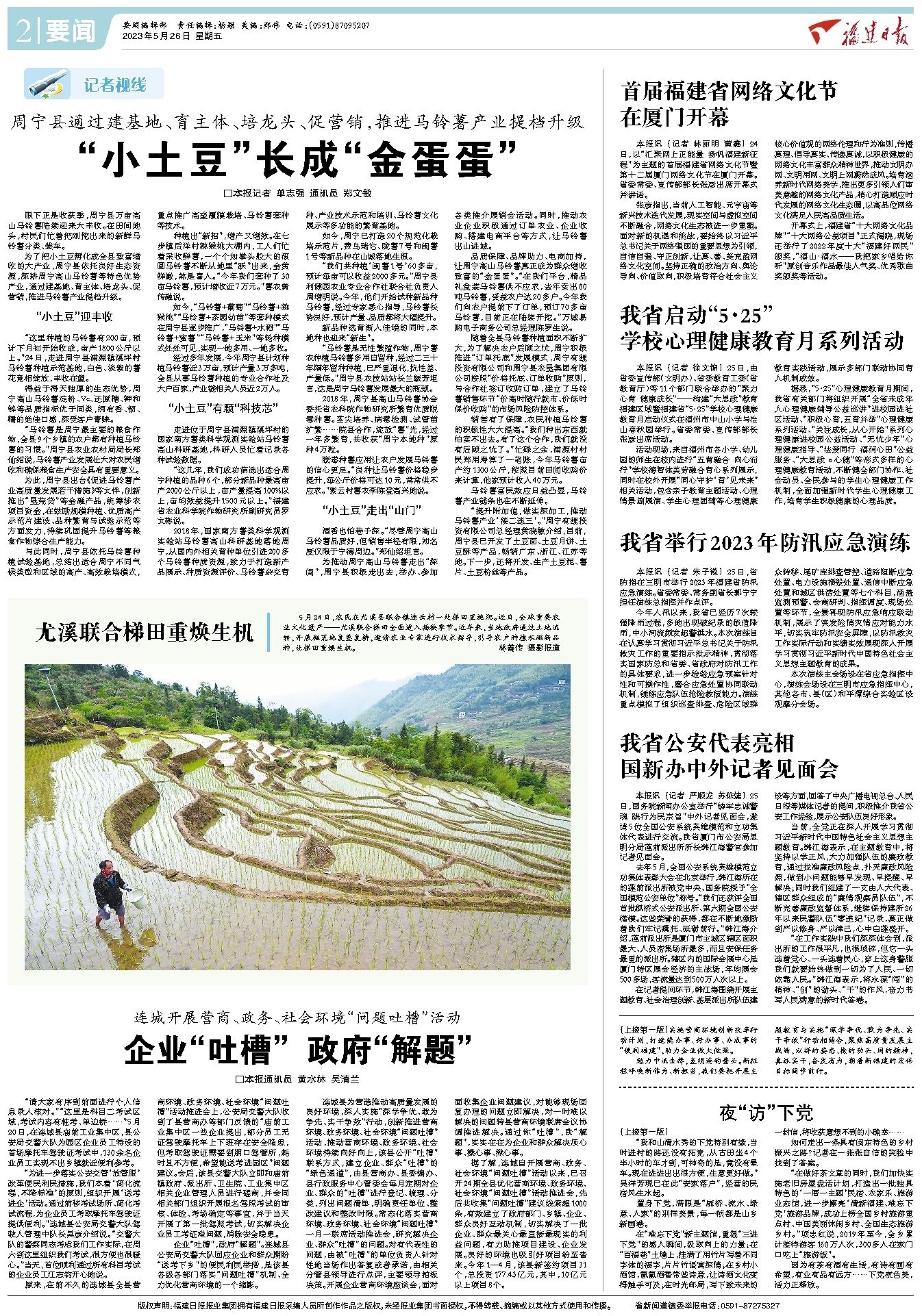 福建宁德小土豆,周宁土豆央视新闻