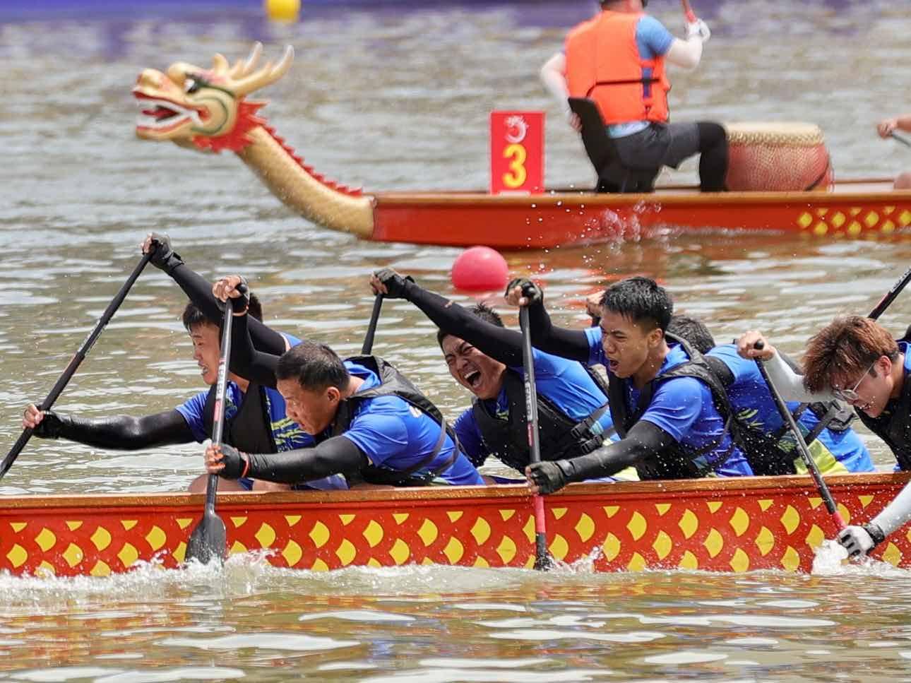 2019深涌杯龙舟赛,粤港澳大湾区龙舟赛广州队
