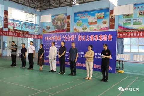 30人陈式太极拳展演,林州陈氏太极拳