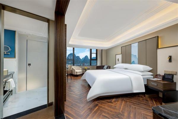 锦江都城酒店桂林山水双床房,桂林锦江都城万象店