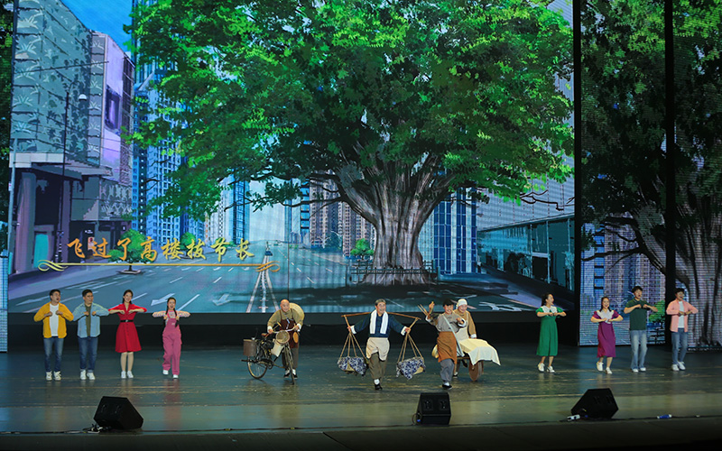 文艺展演让城市充满了袅袅烟火气,京津冀群众精品文艺展演举行