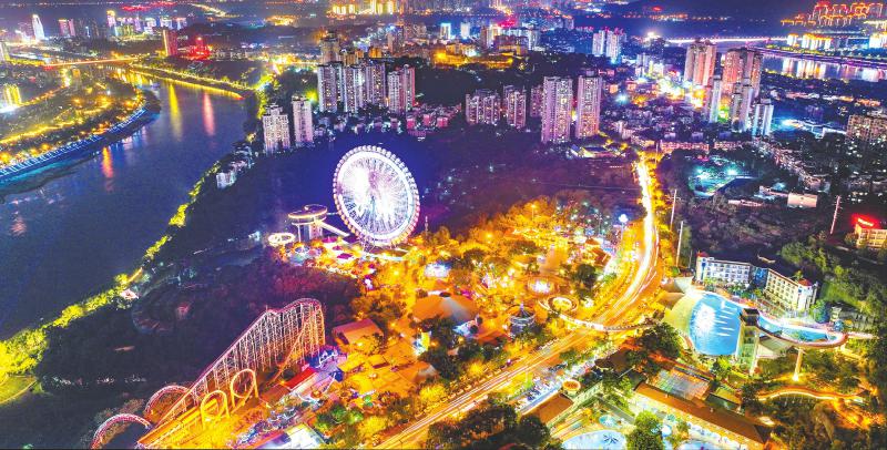 泸州发展蓝图,泸州拼搏未来